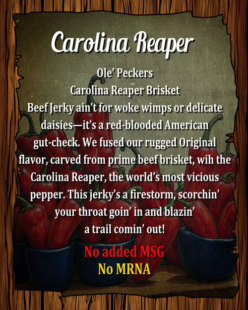 Saint Carolina Reaper Jerky