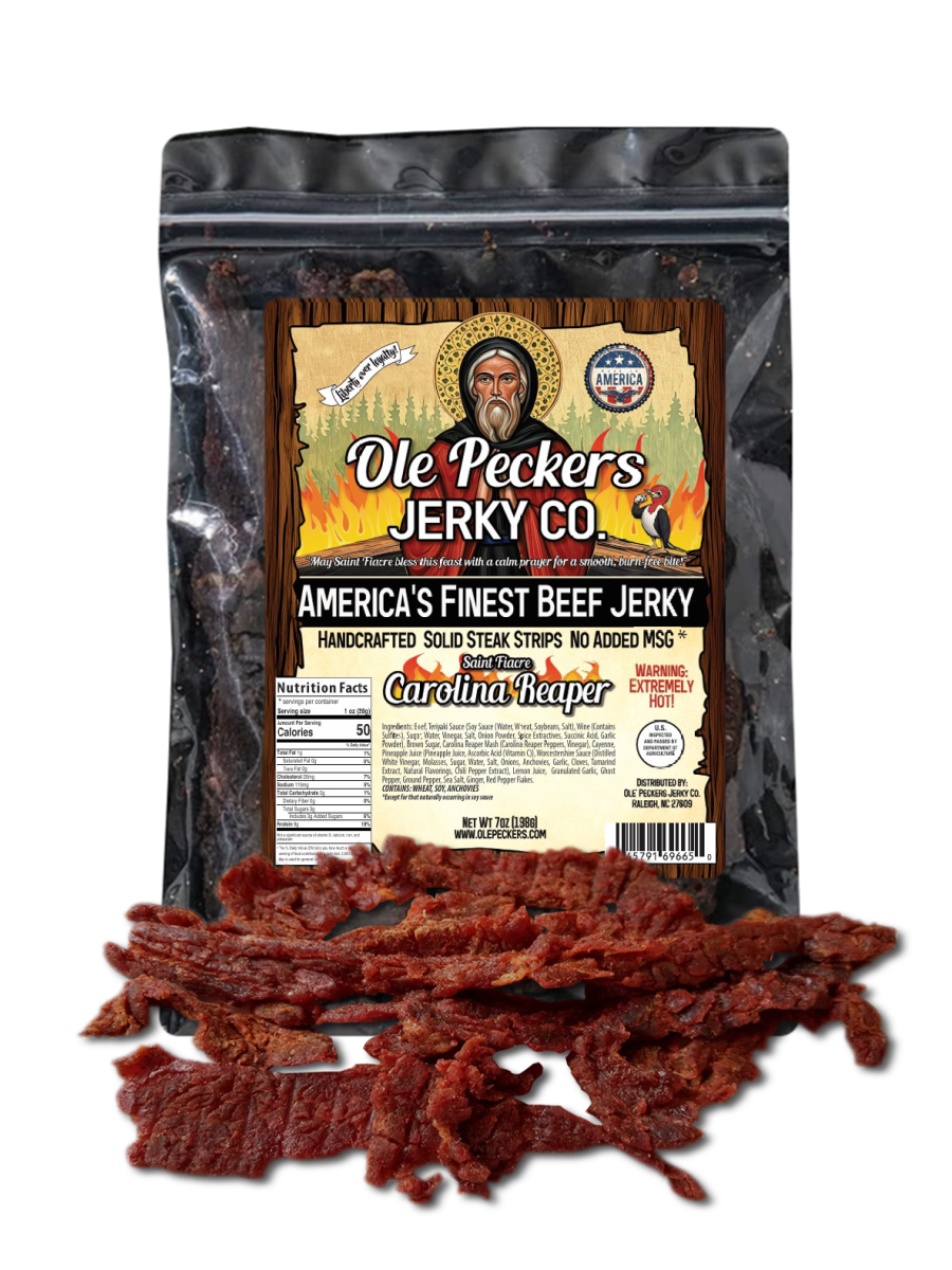 Saint Fiacre's Carolina Reaper Jerky