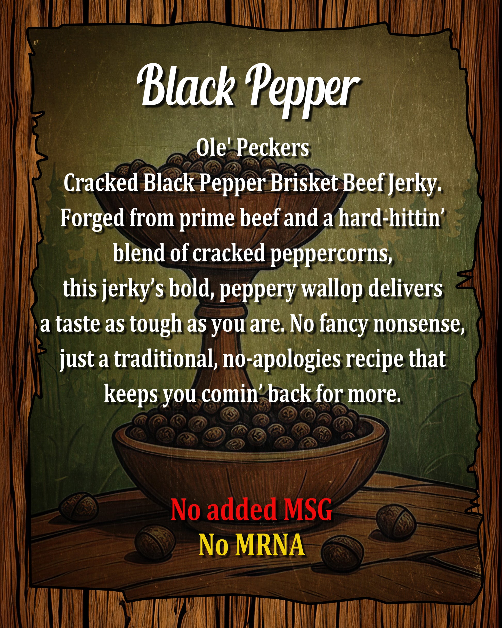 Black Pepper Jerky