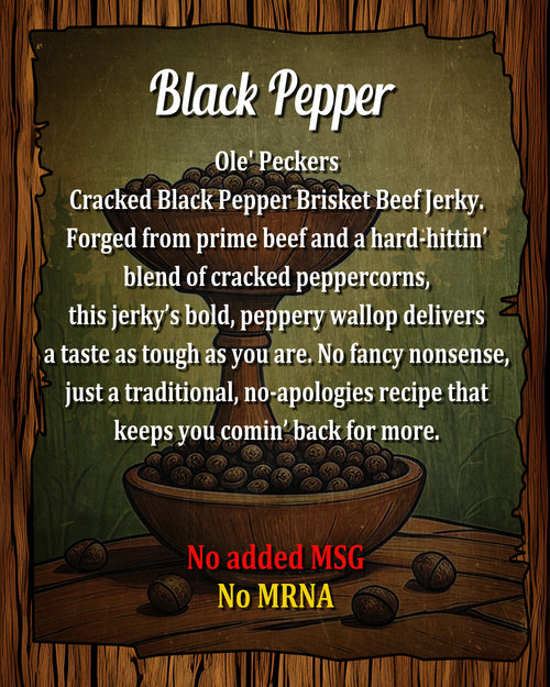 Black Pepper Jerky