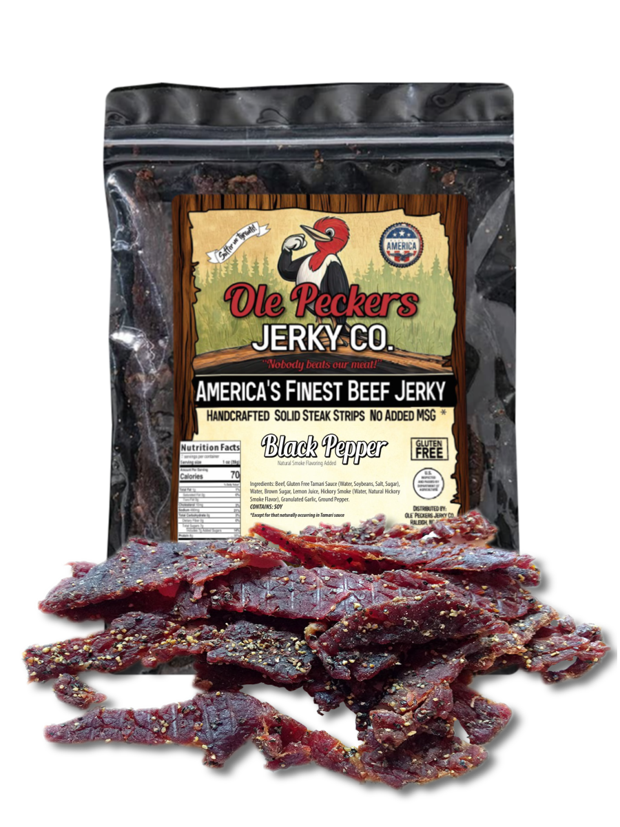Black Pepper Jerky
