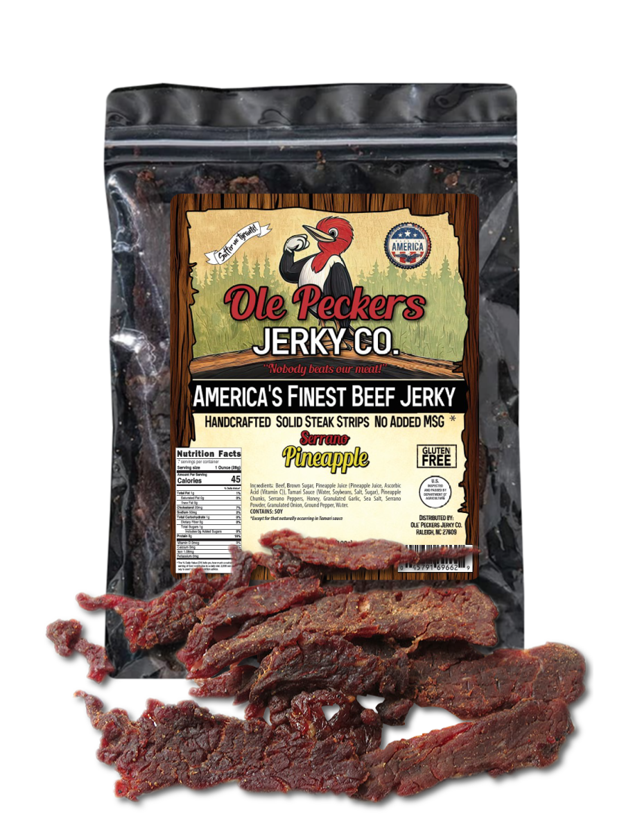 Serrano Pineapple Jerky