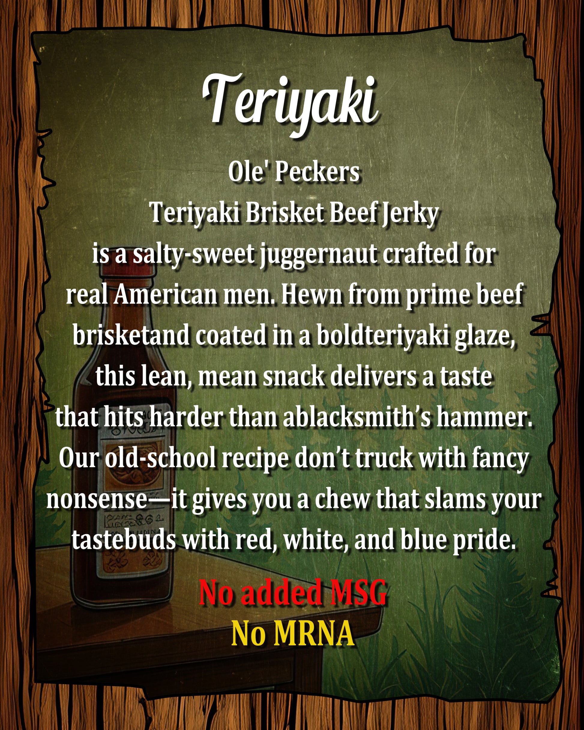 Teriyaki Jerky